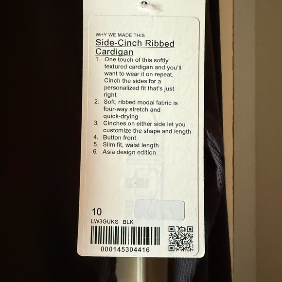 Lululemon Side Clinch Cardigan - Picture 6 of 7